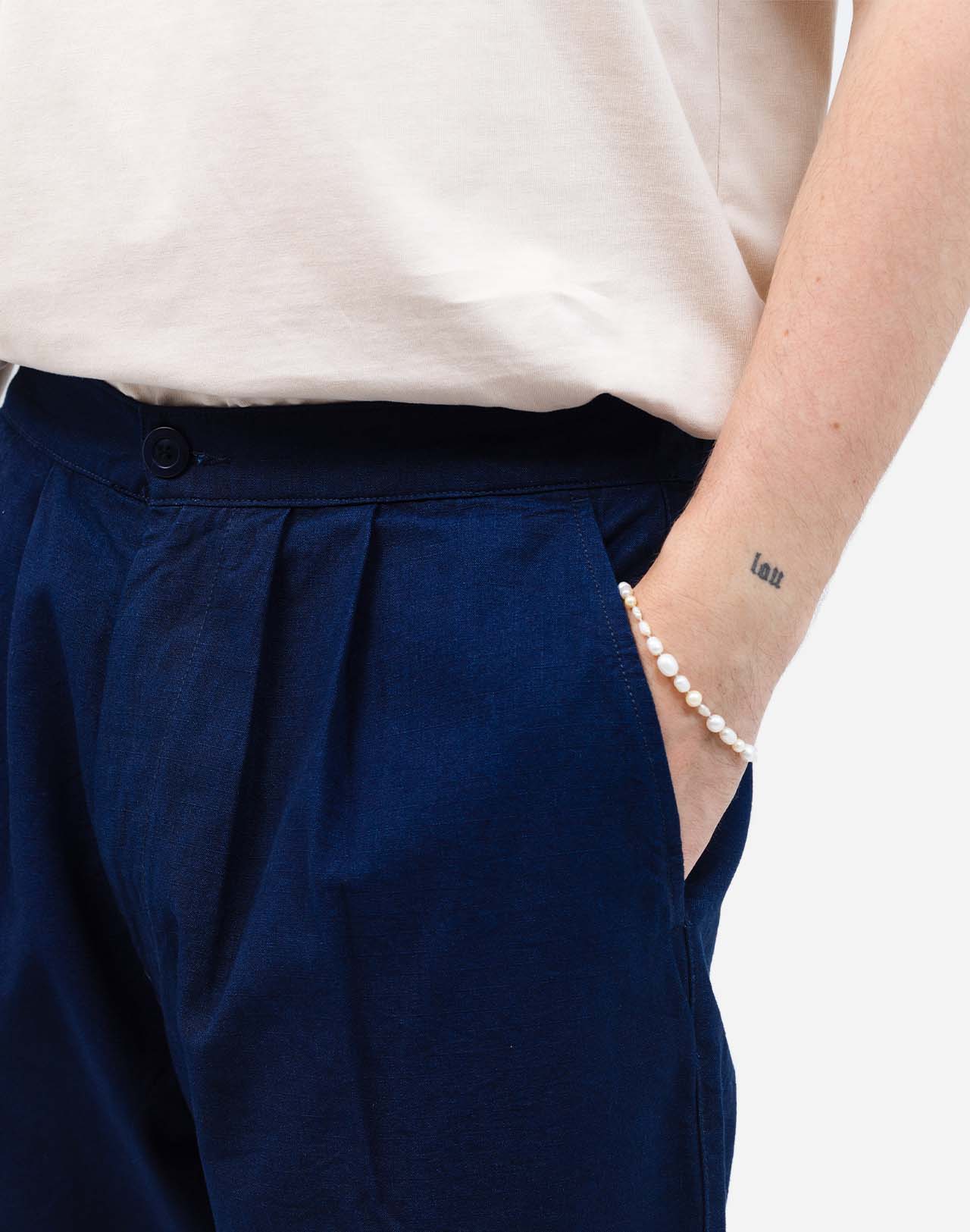 Handa Shorts - Denim Blue