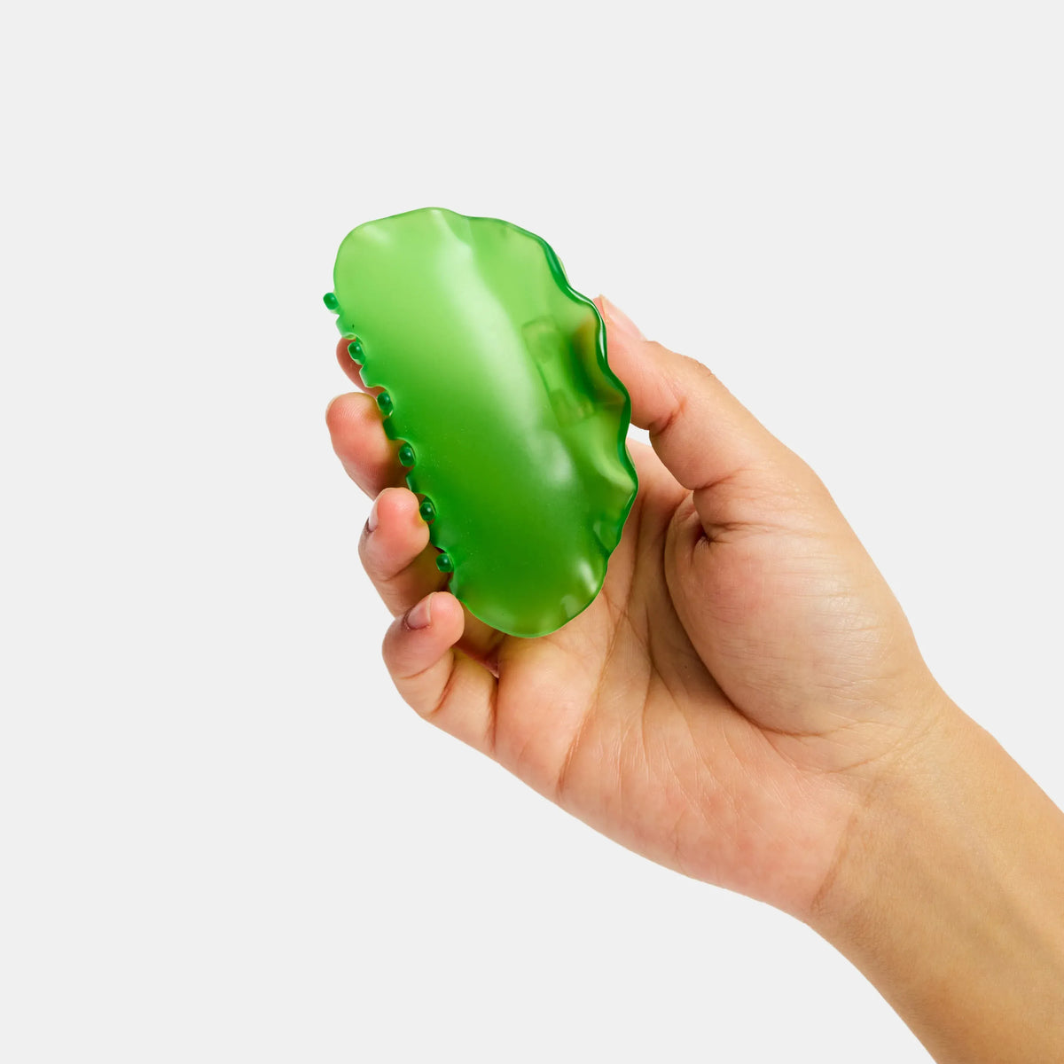 Suki Claw - Green Ruffle