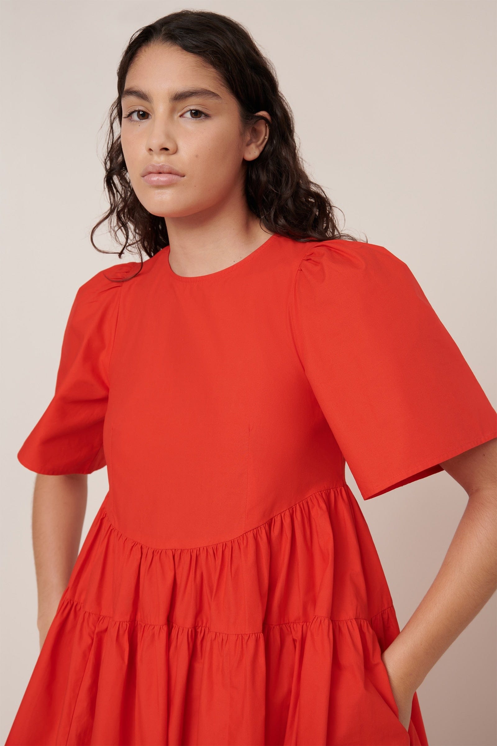 Marquette Dress - Scarlet