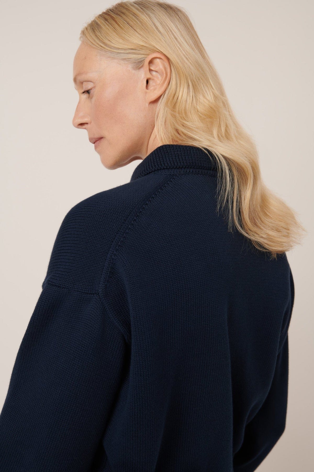 Utility Cardigan - Indigo