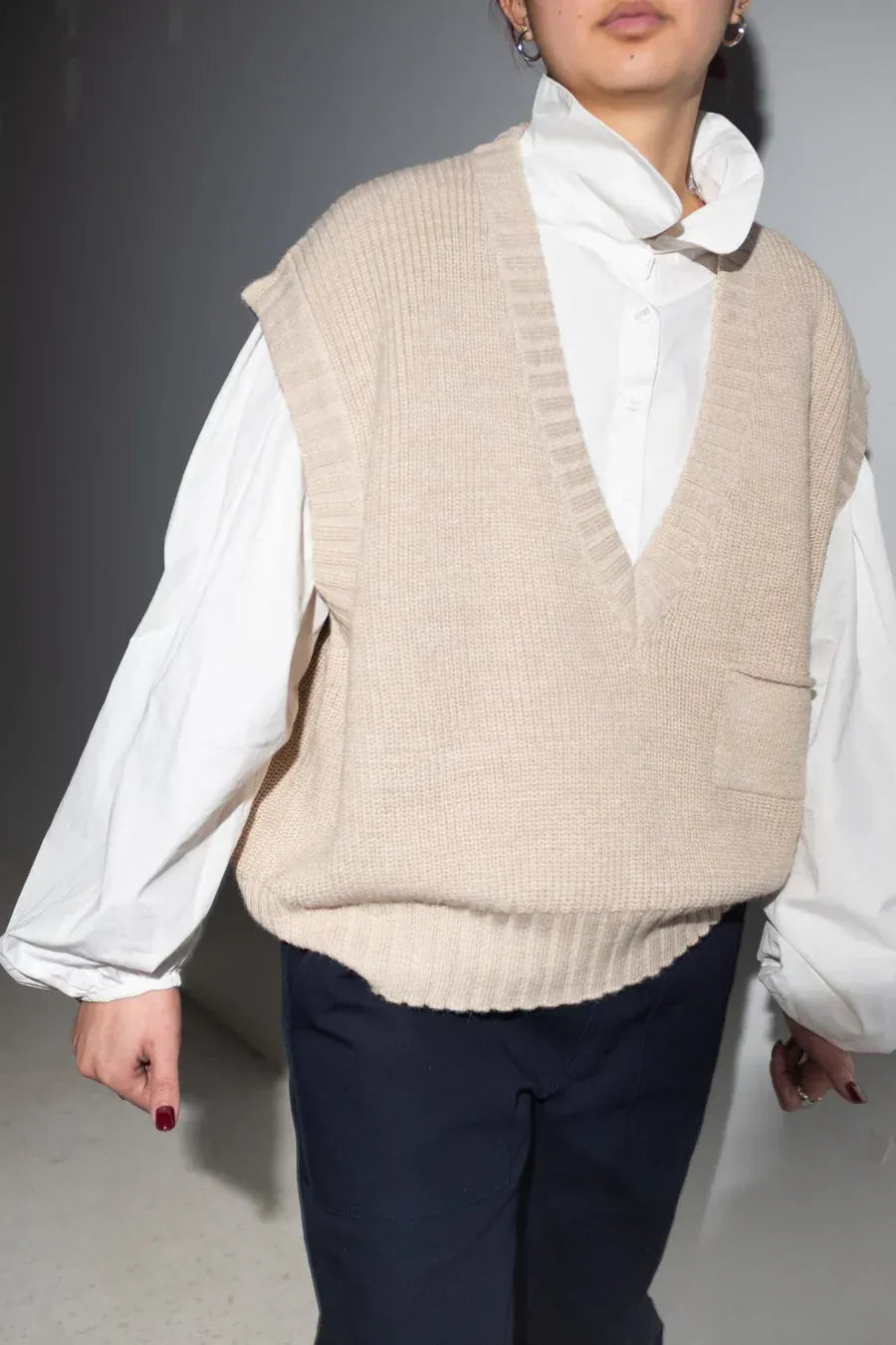 Winston Vest - Beige