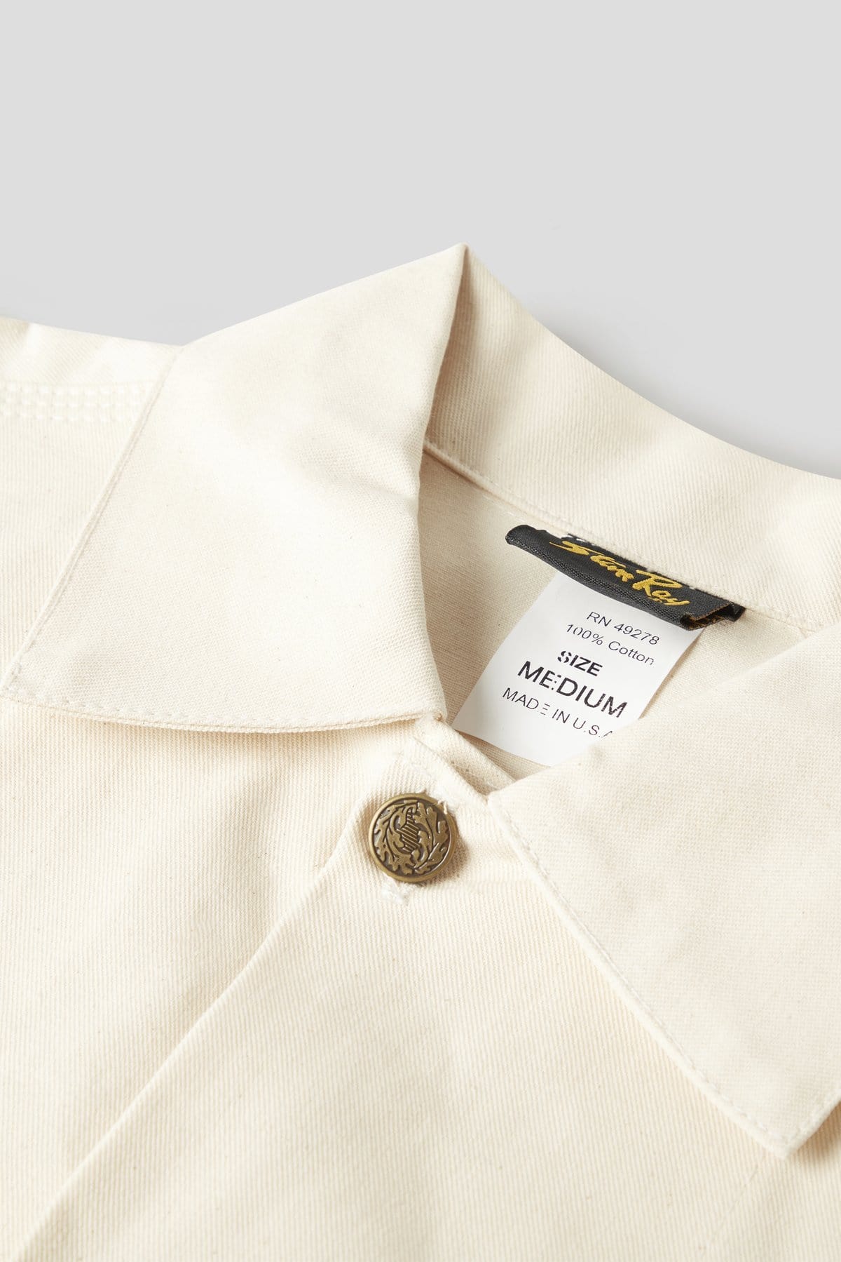 Shop Jacket - Natural Drill
