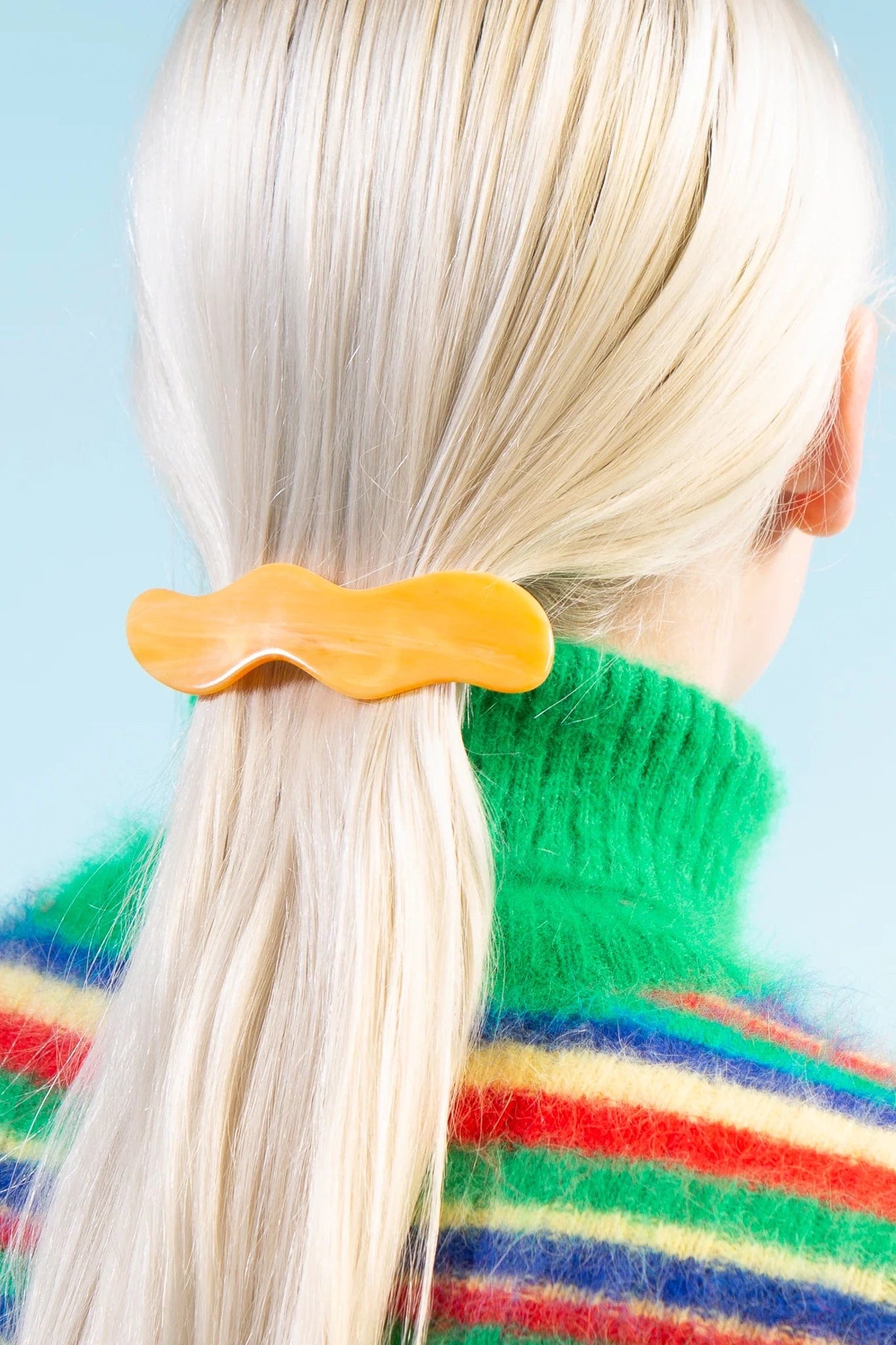 Wave Clip - Creamsicle