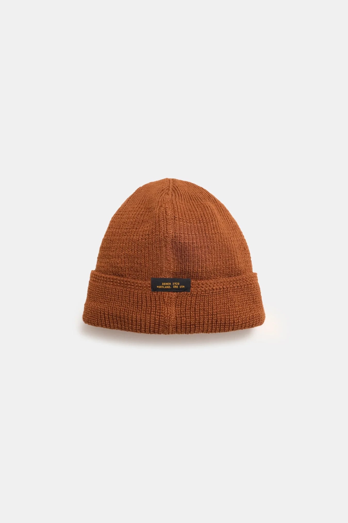 Wool Knit Watch Cap - Whiskey