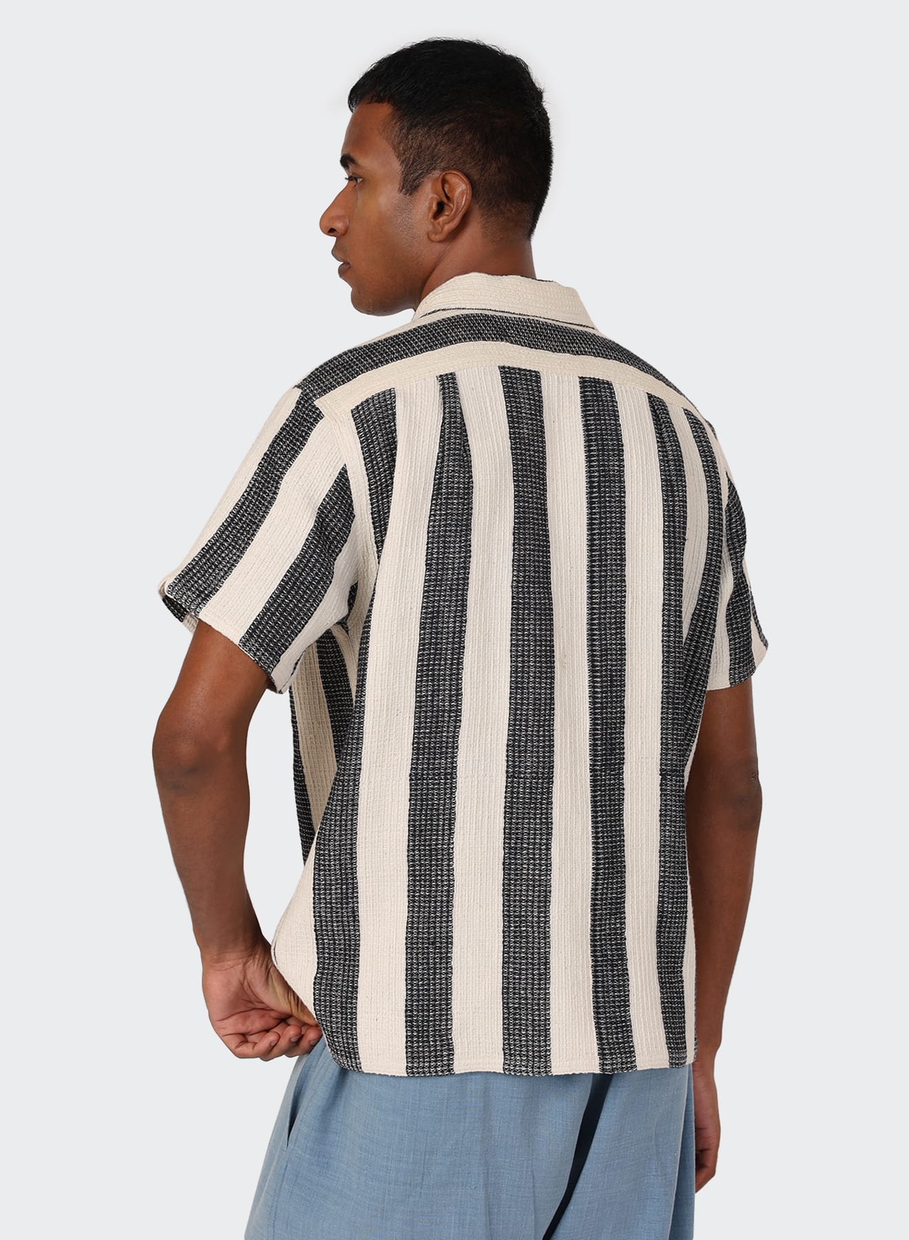 Chintan Shirt - Black Stripe