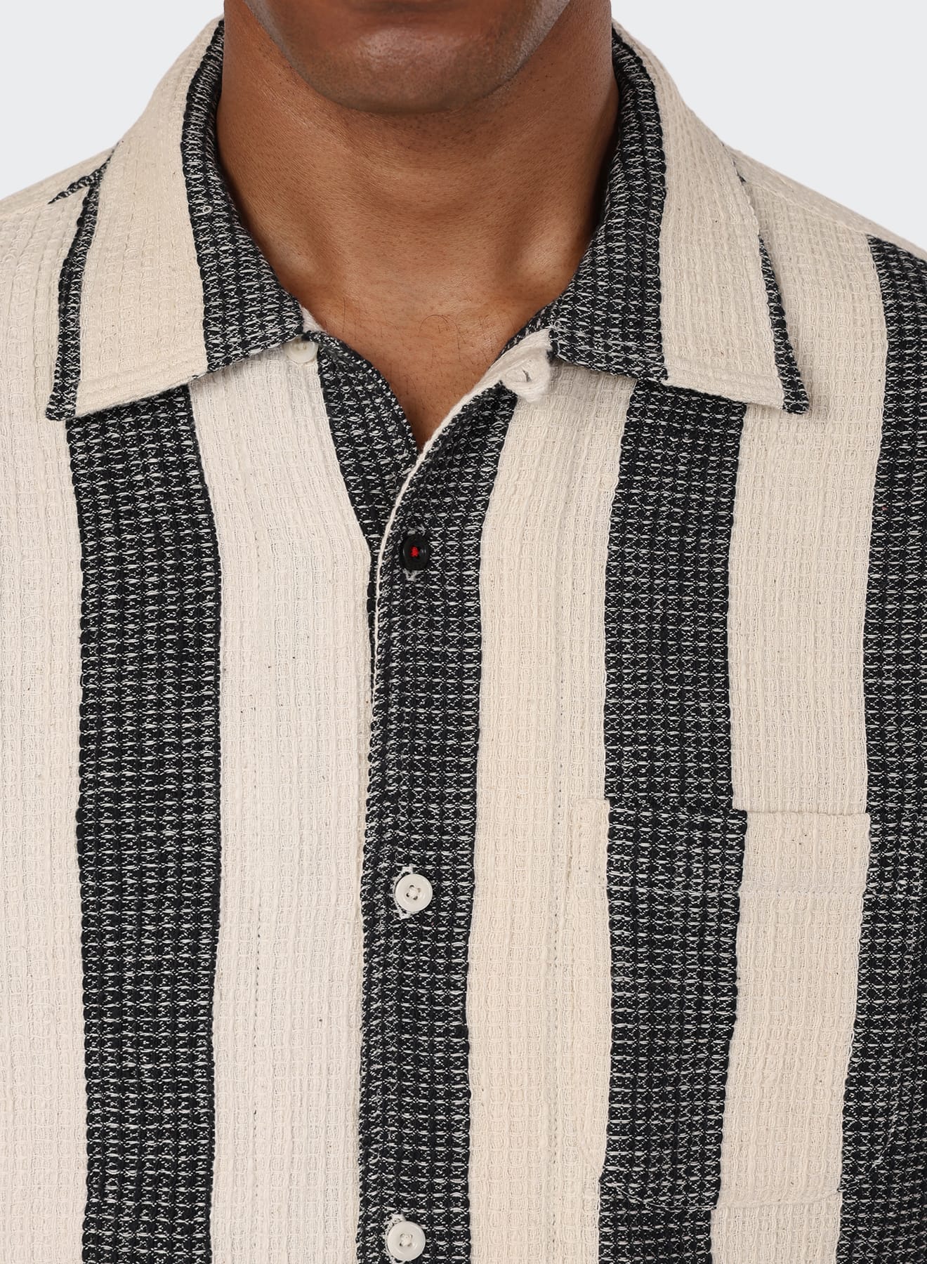 Chintan Shirt - Black Stripe