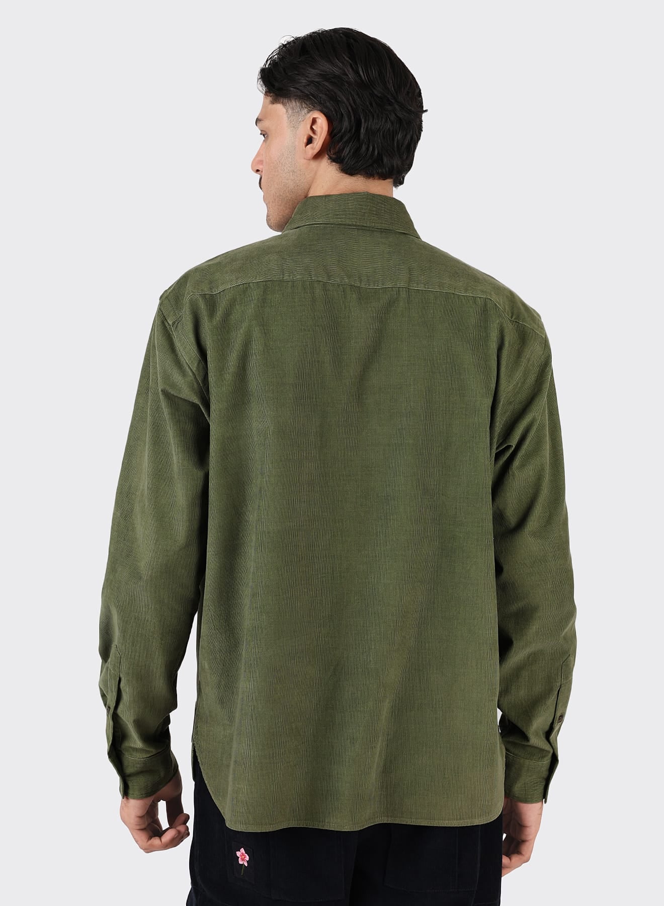Luis Shirt - Green Cord
