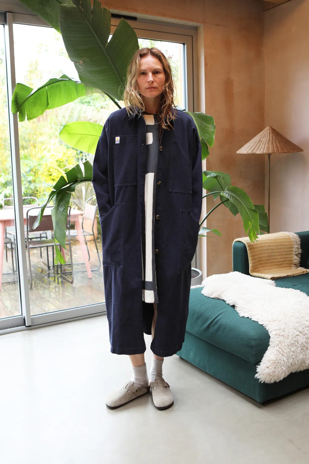 Emery Trench - Navy