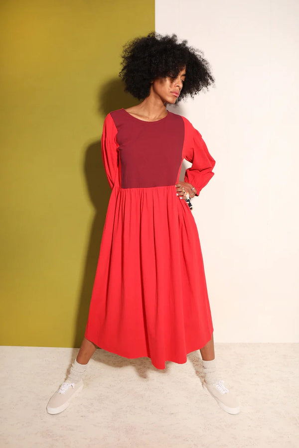 Calder Dress - Cherry