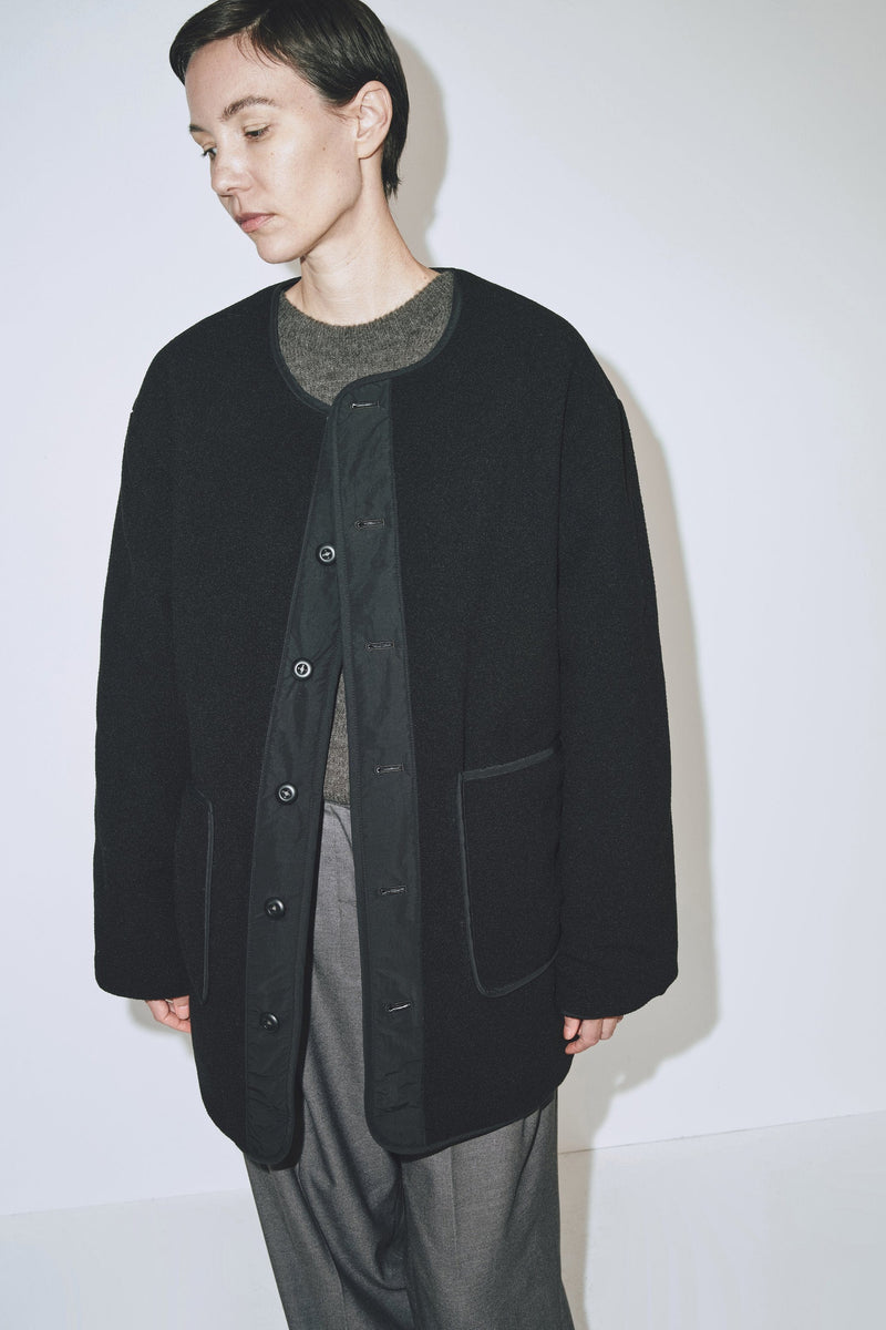 Reversible Padded Jacket - Black