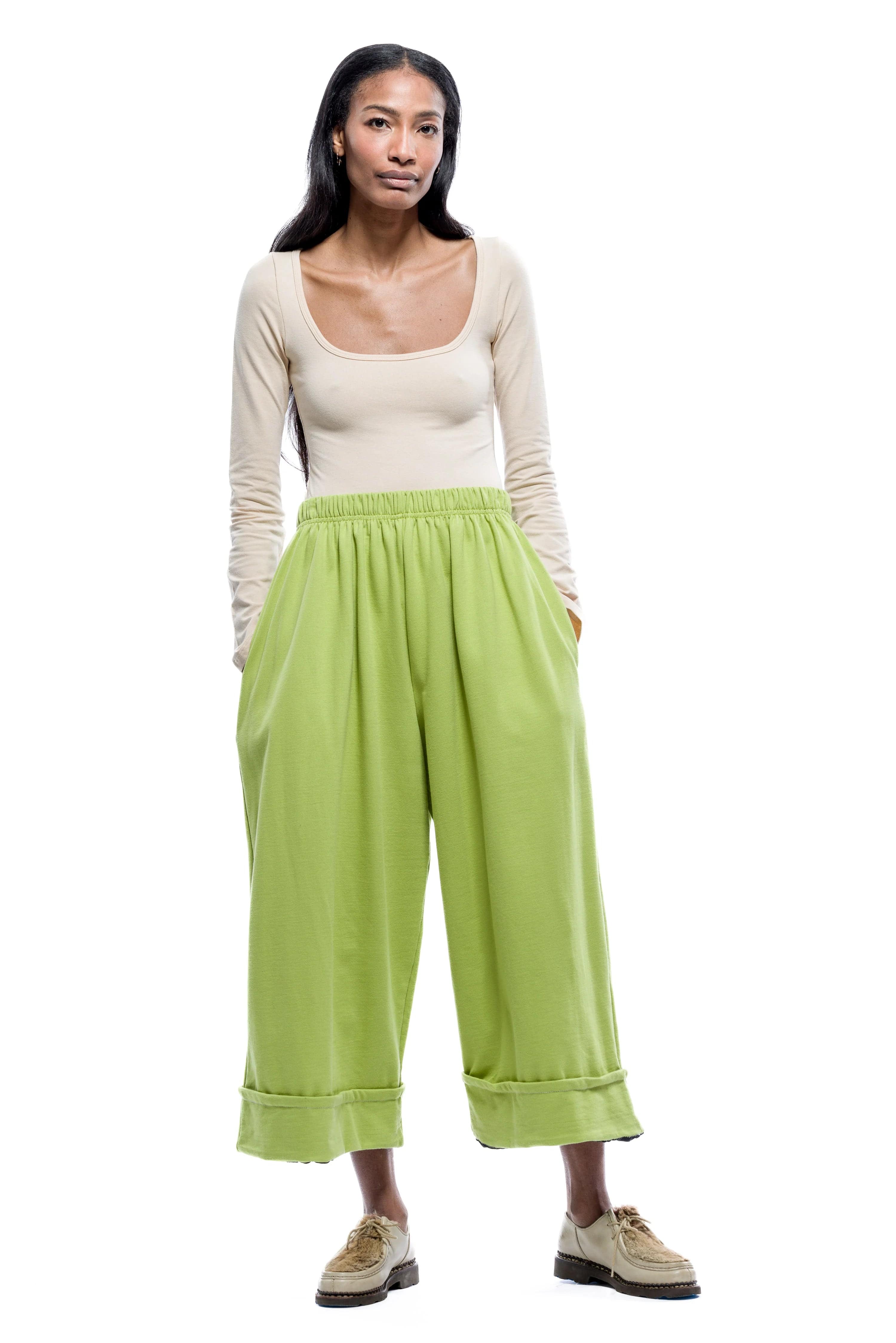 Aretha Lounge Pants 2.0 - Lime