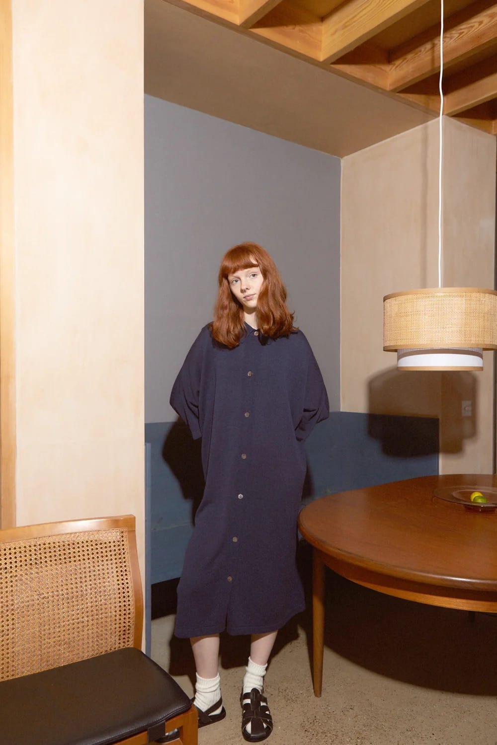 Davos Dress - Navy