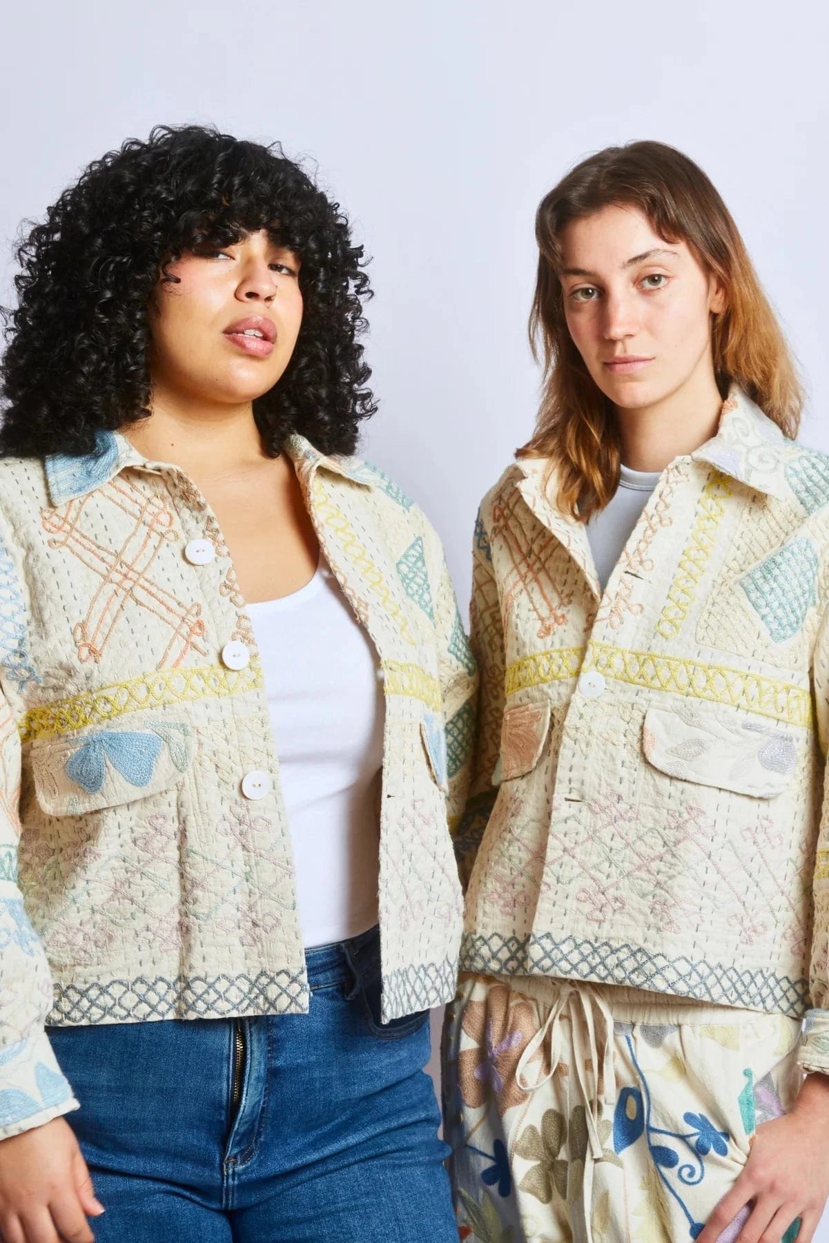 Astrid Jacket - Garden Mosaic