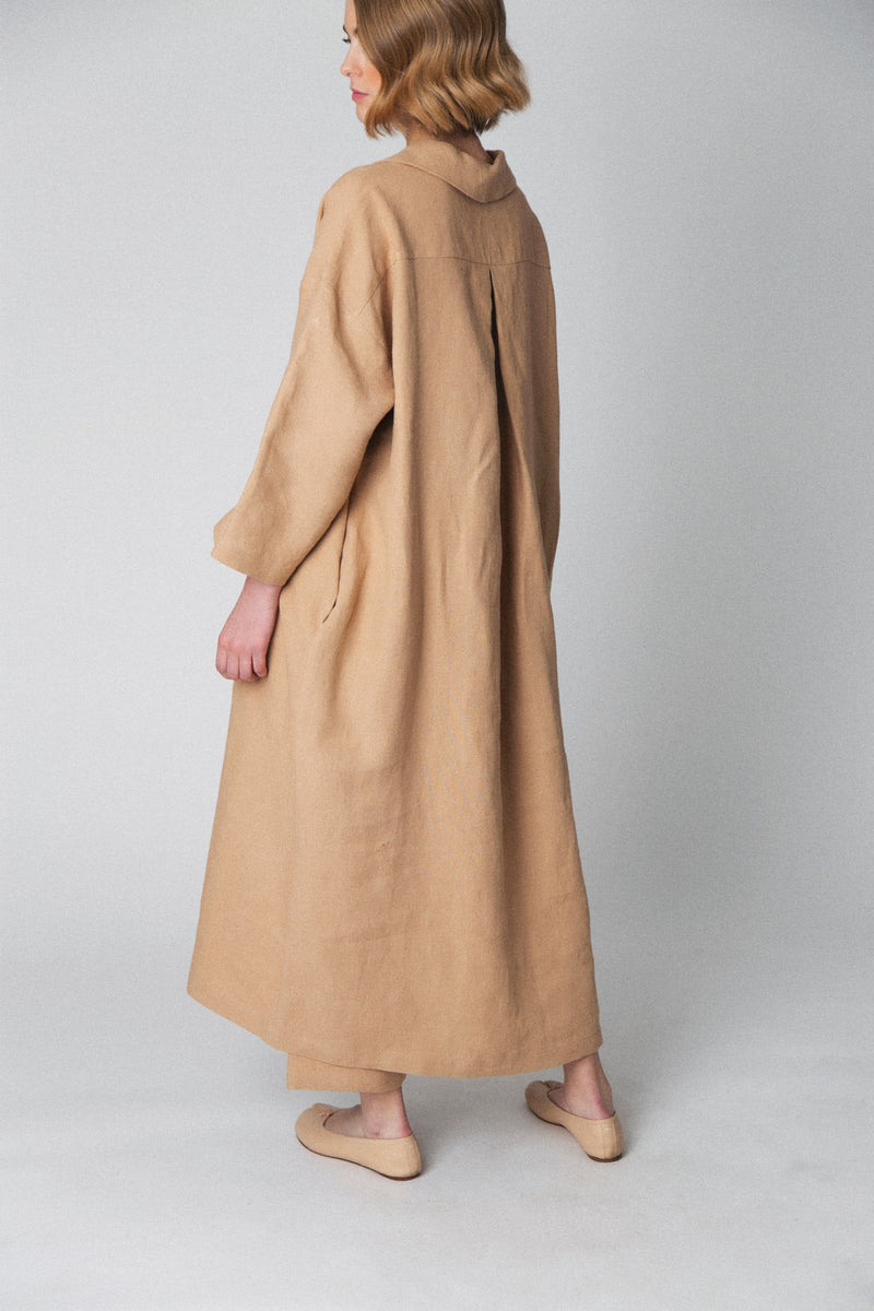 Gertrude Dress - Camel