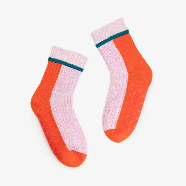 Color Ragg House Socks - Poppy Lilac