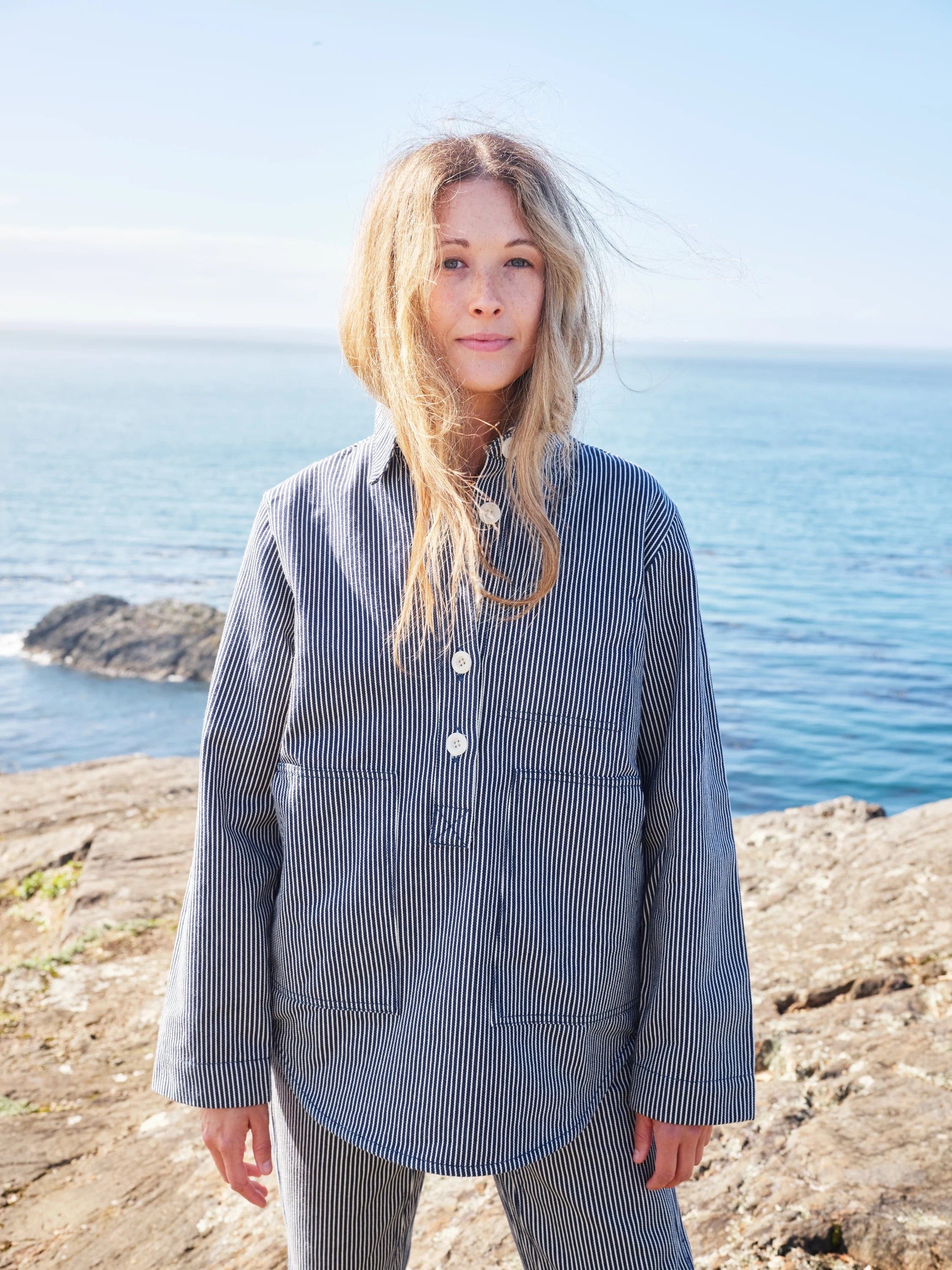 Curtis Top - Hickory Stripe