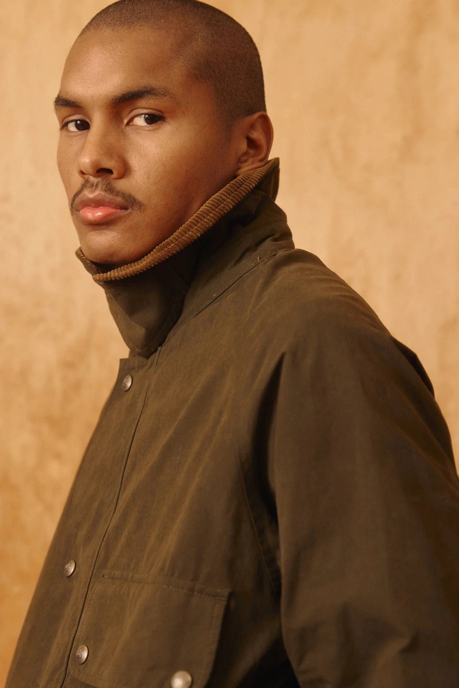 Bay Waxed Cotton Jacket - Olive