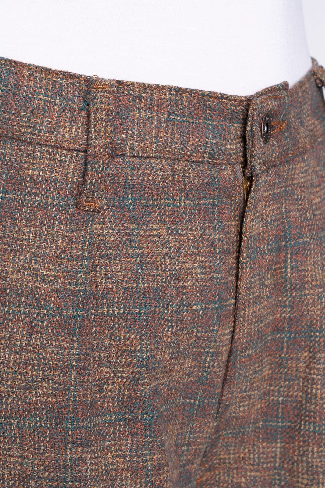 Wide Leg Trouser - Desert Sunset Tweed