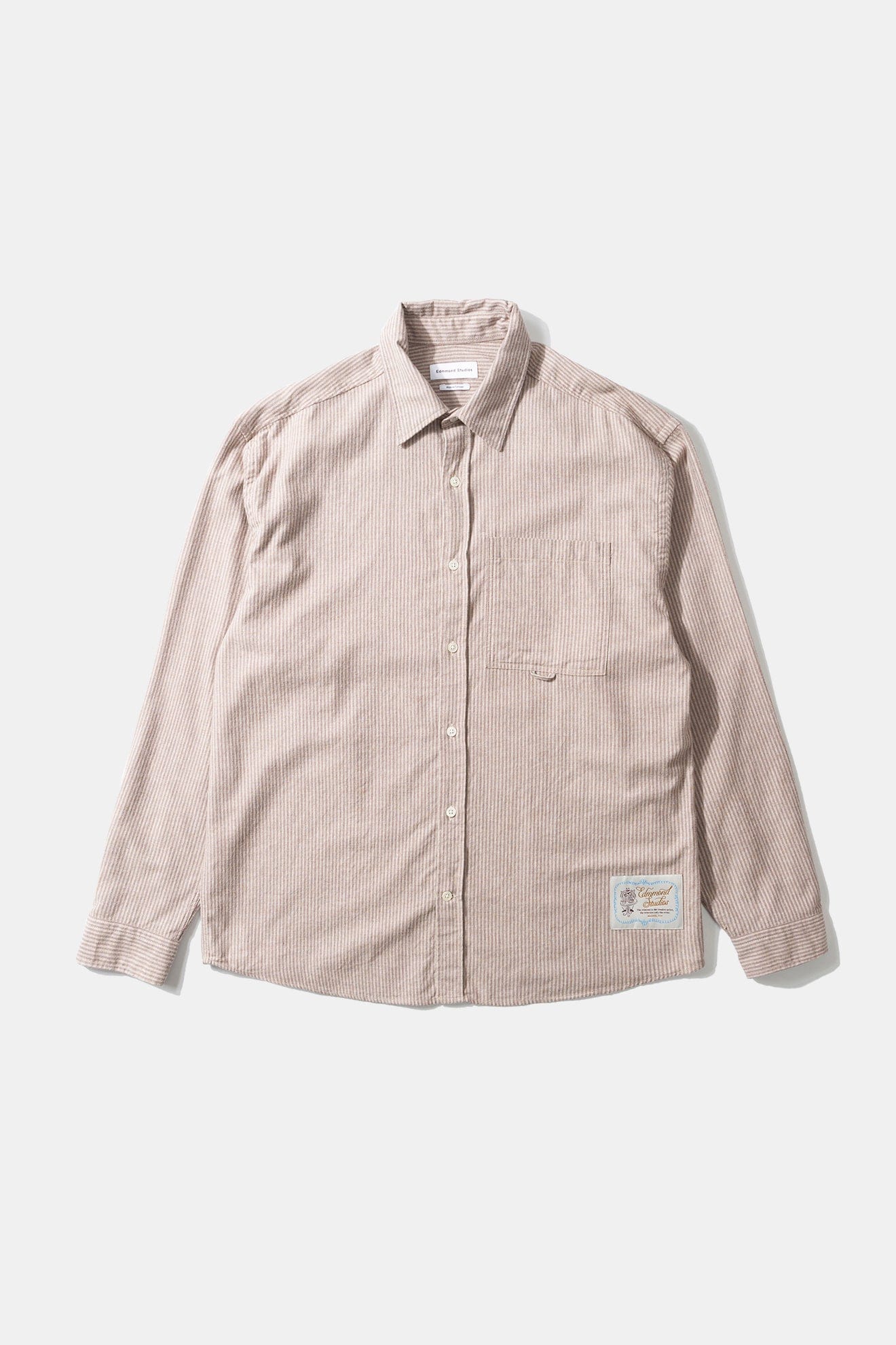 Face to Face Shirt - Taupe Stripe