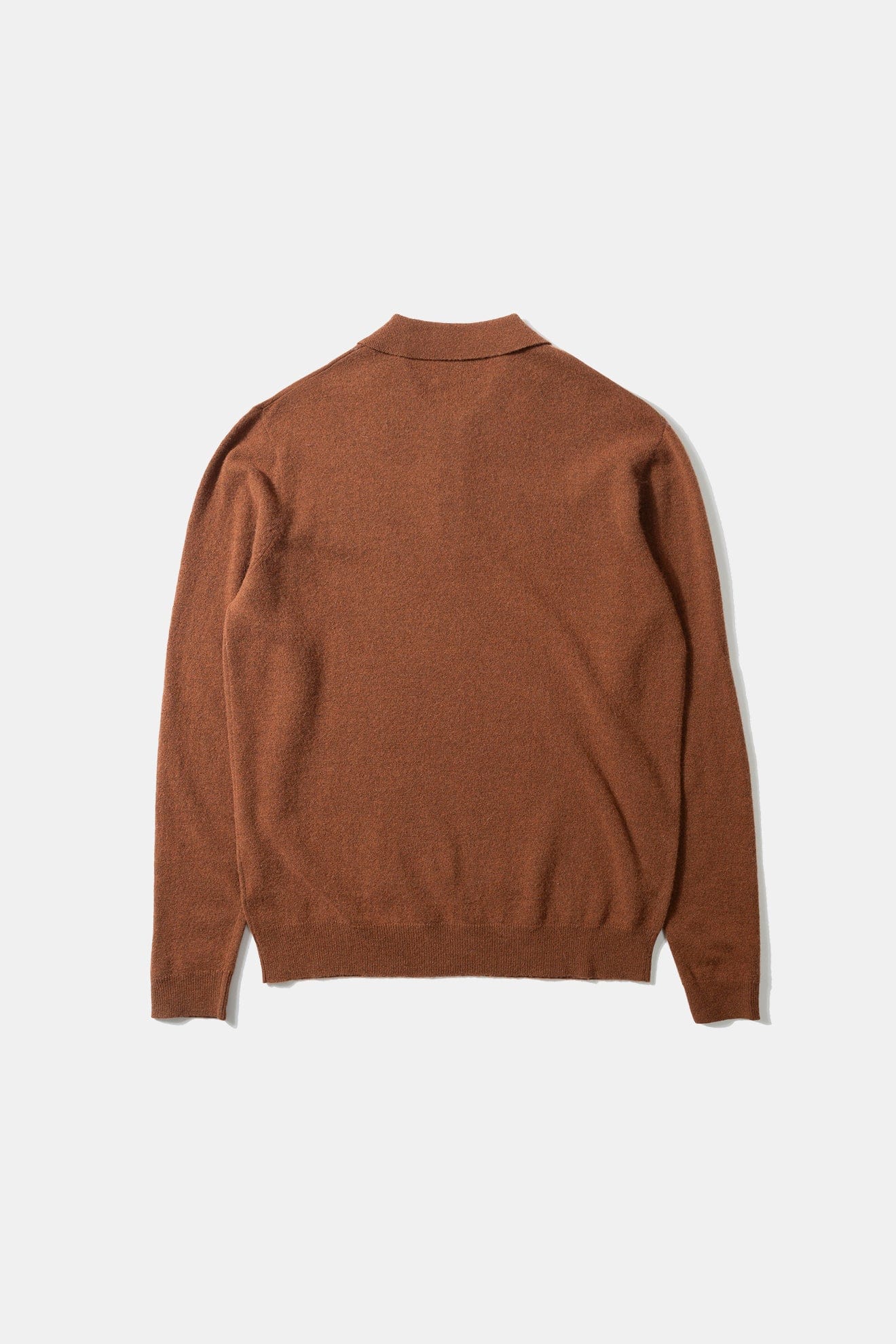 Wool Polo - Chocolate