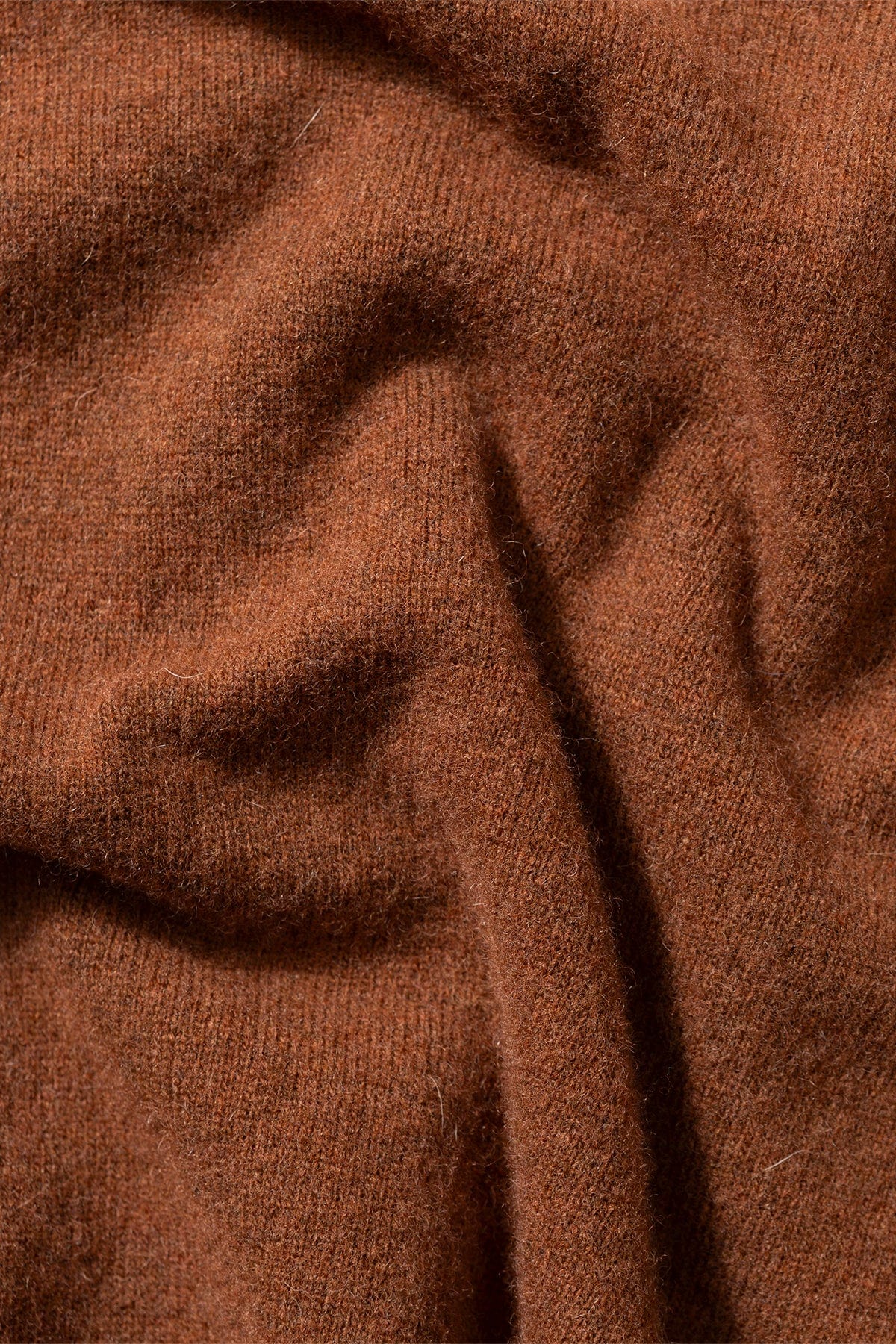 Wool Polo - Chocolate