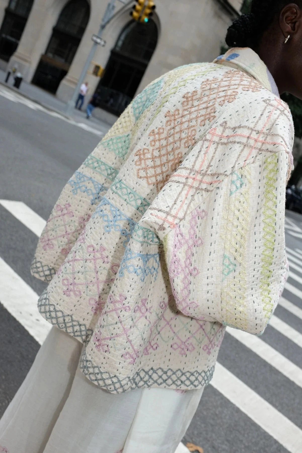 Astrid Jacket - Garden Mosaic