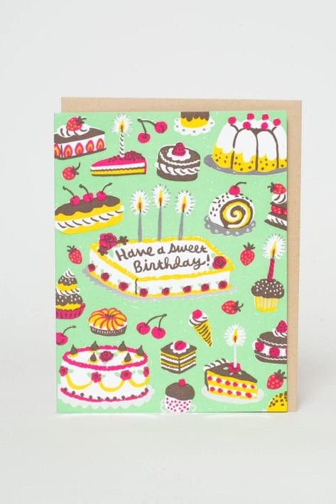 Birthday Sweets Spread Card