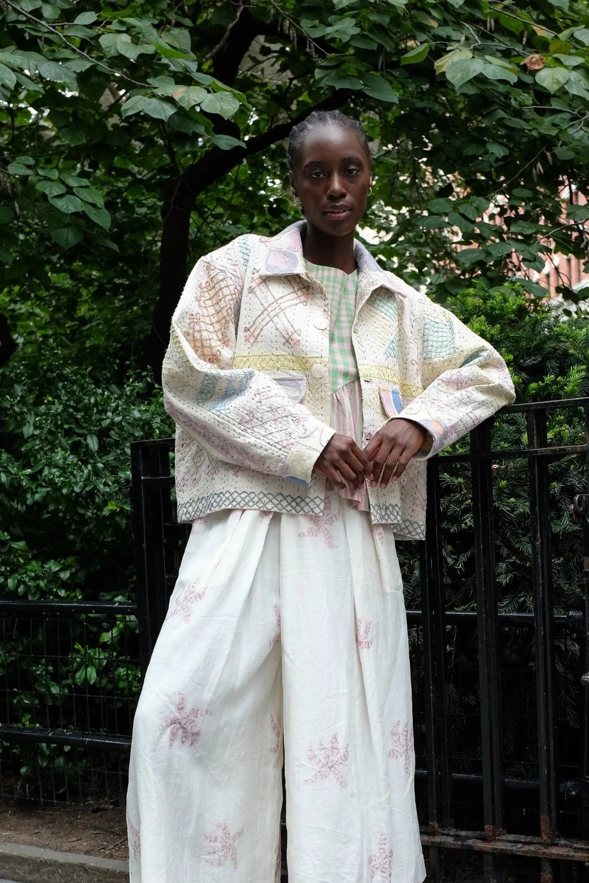 Astrid Jacket - Garden Mosaic