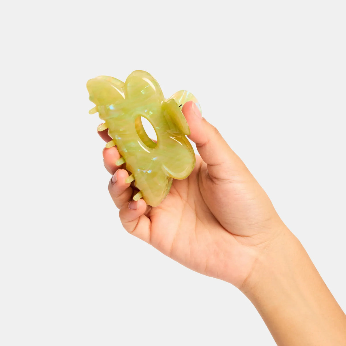 Flower Claw - Jade Swirl