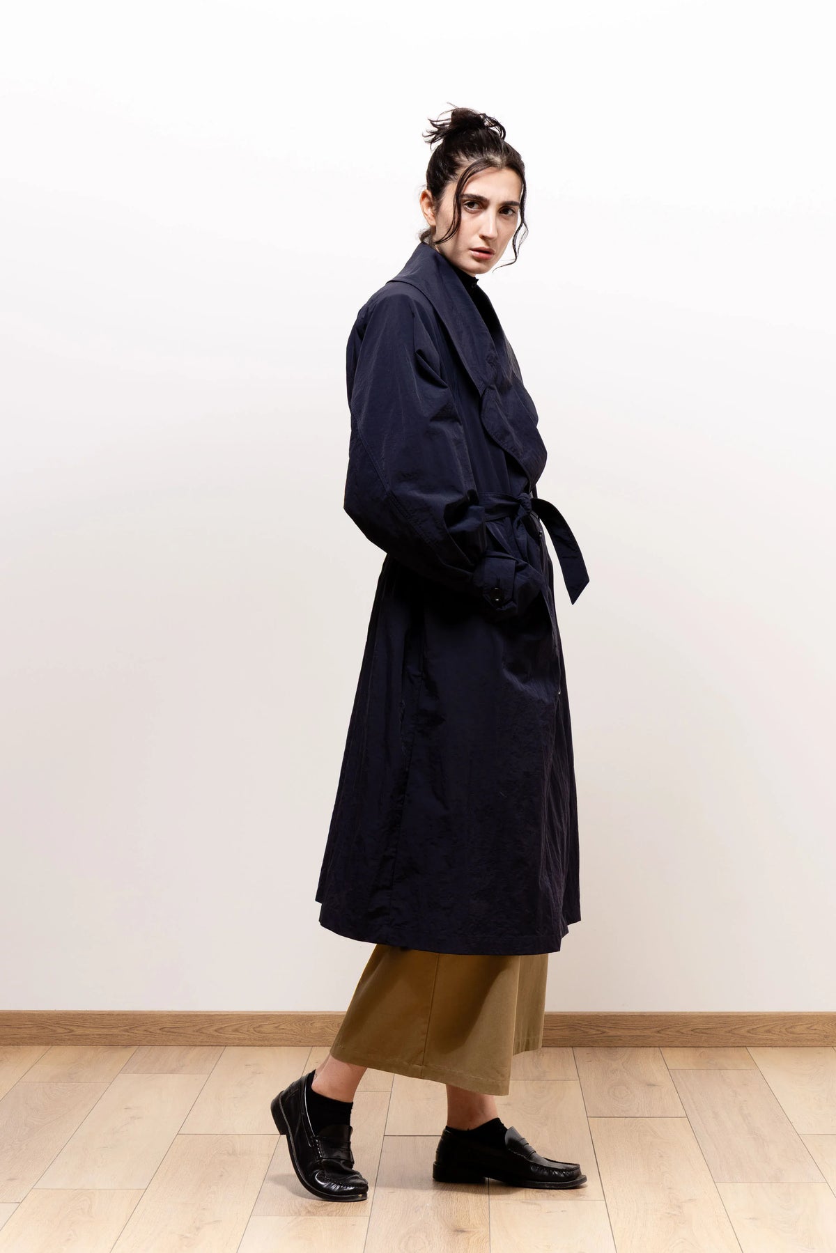 Louise Trench Coat - Navy