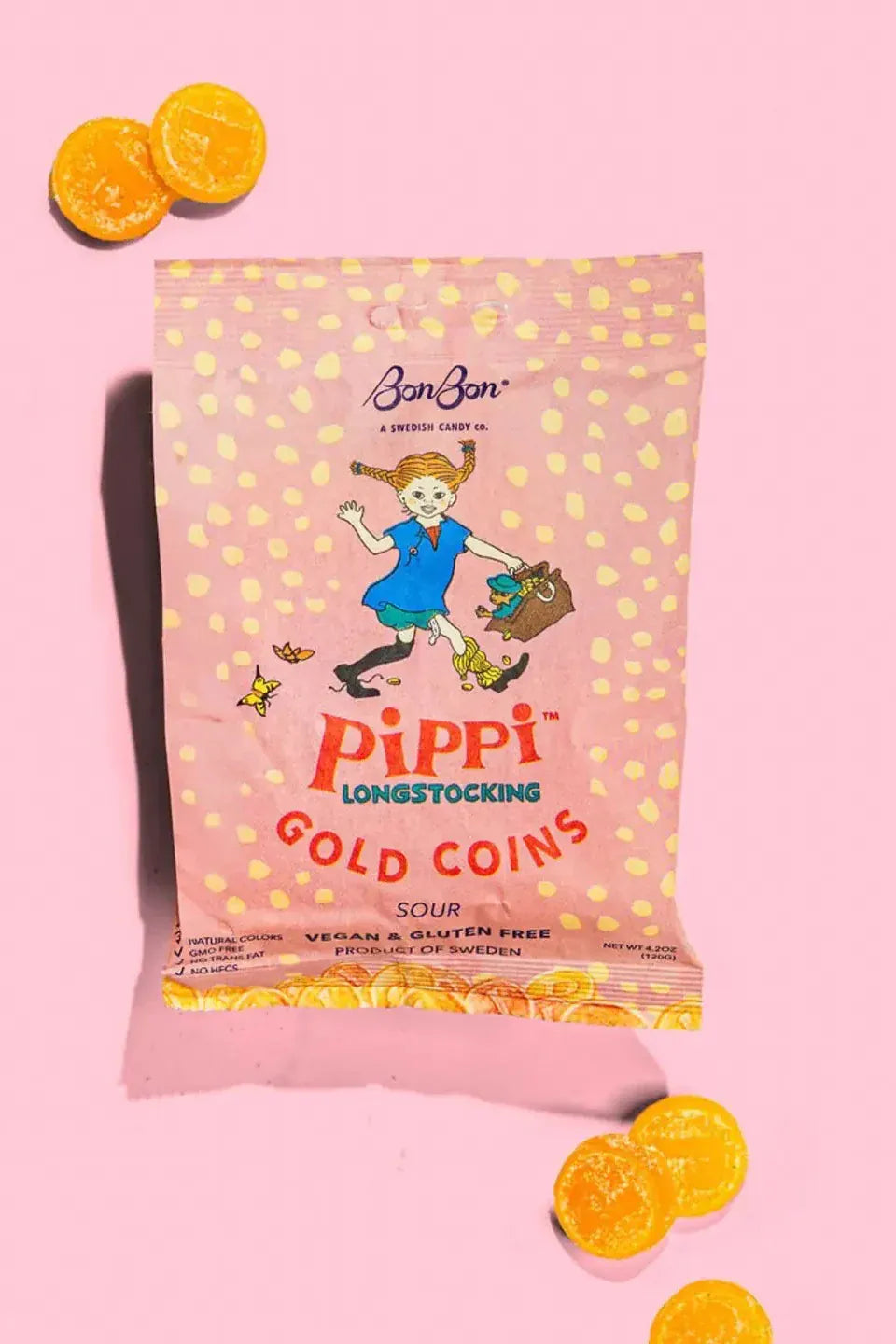 Pippi Longstocking Gold Coins - Swedish Candy