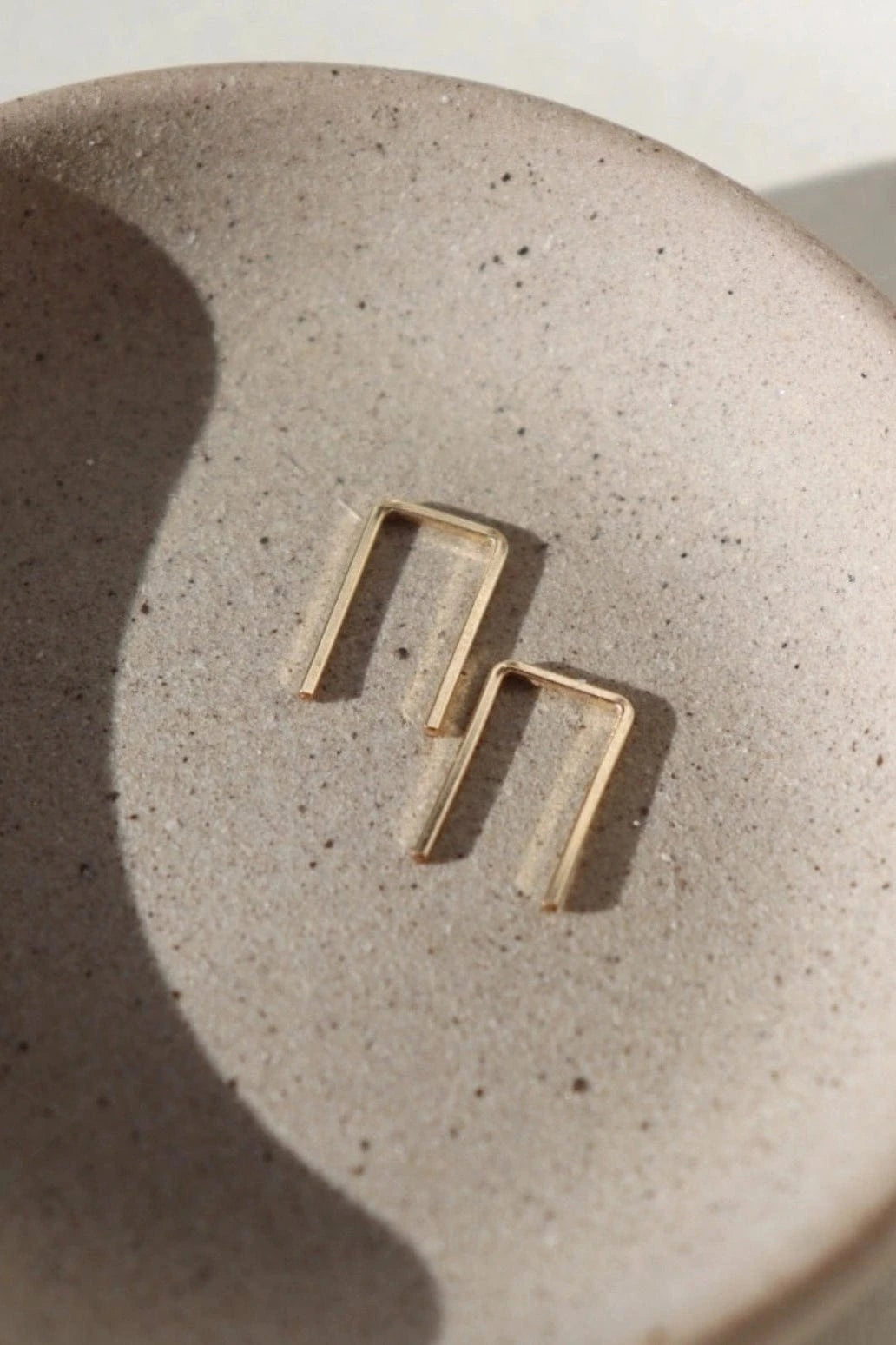 Mini Staples - 14k Gold Fiill