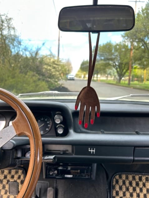 Bag Charm - Chocolate Hand
