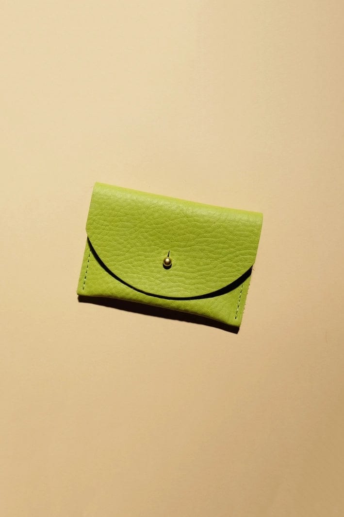 Cardholder - Lime Leather