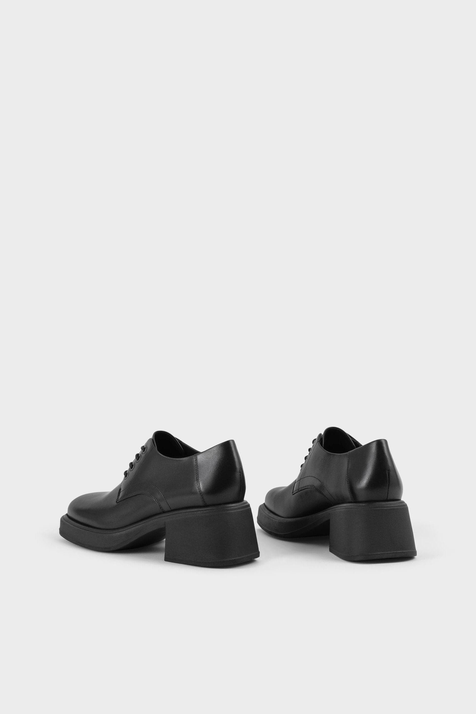 Dorah Heeled Oxford - Black