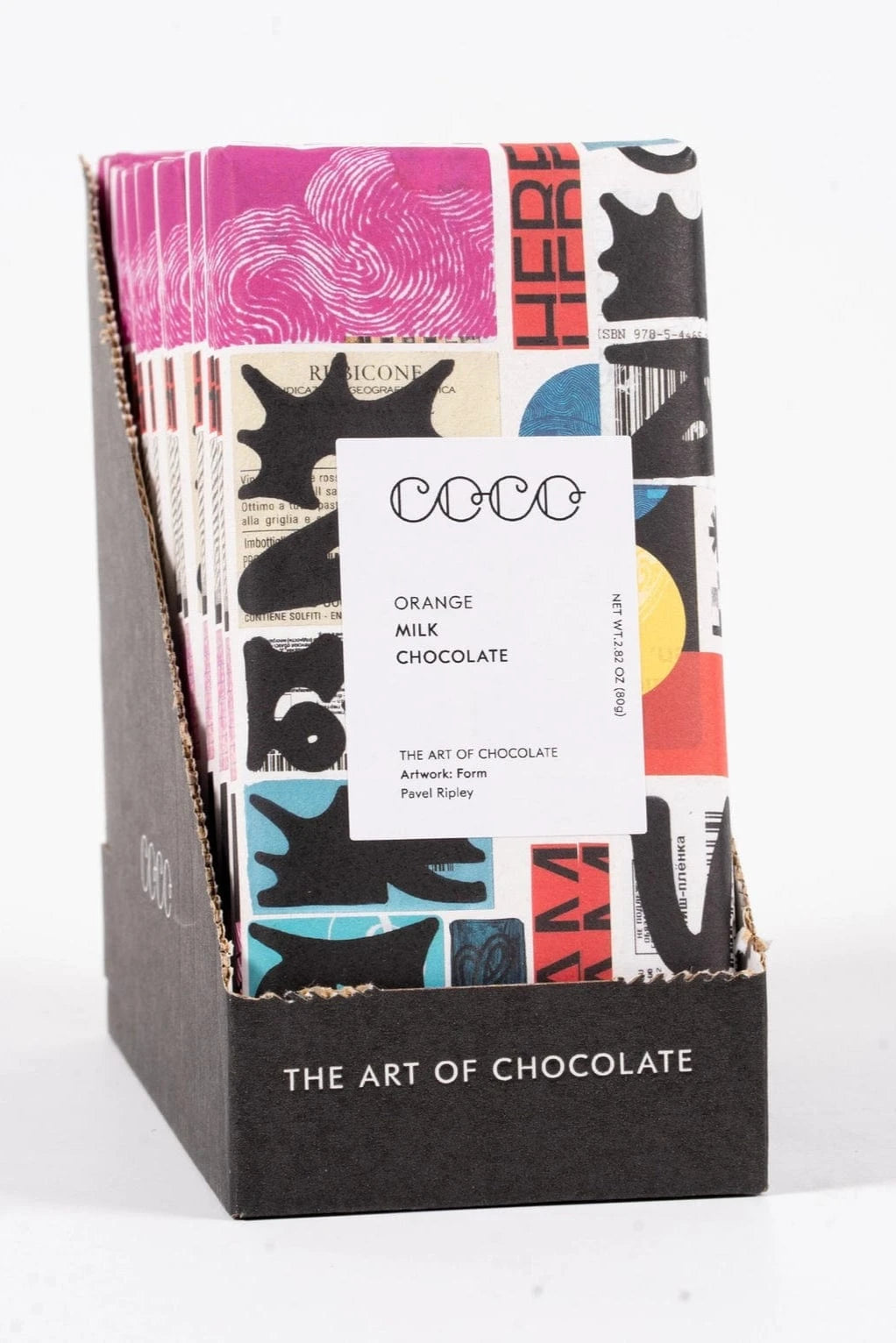 Orange Milk Chocolate Bar (80g)