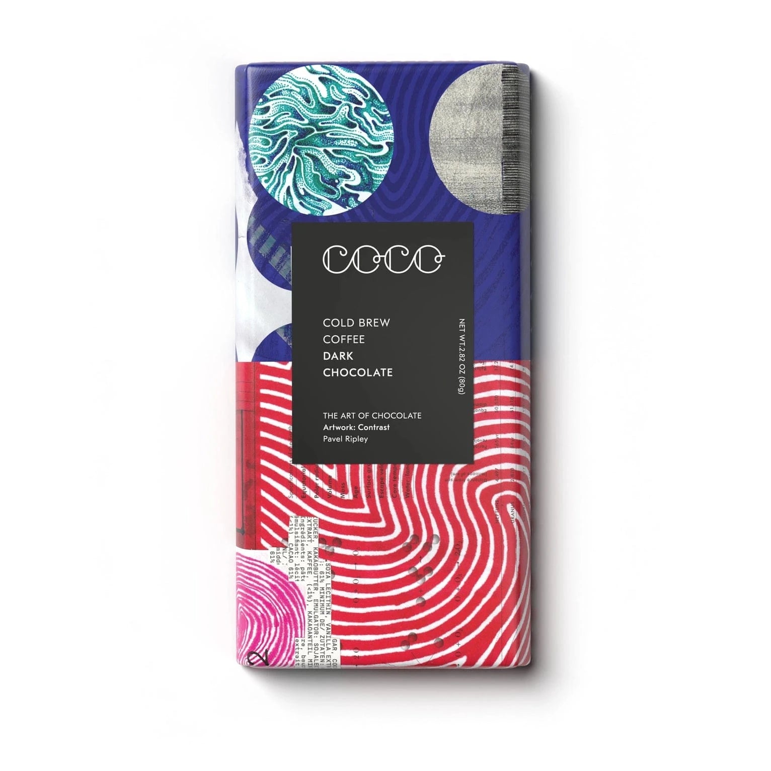 Cold Brew Coffee Dark Chocolate Bar (80g)
