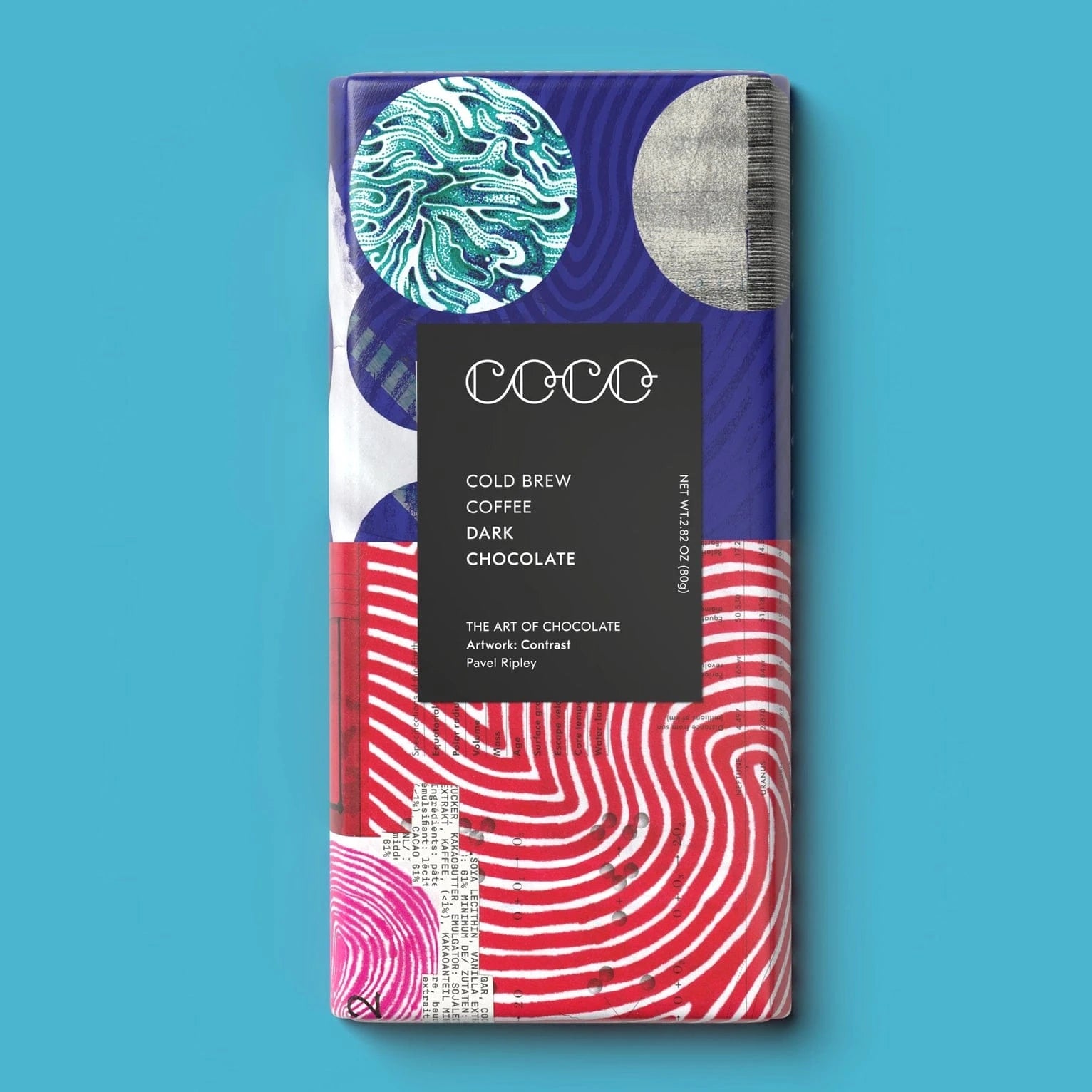 Cold Brew Coffee Dark Chocolate Bar (80g)