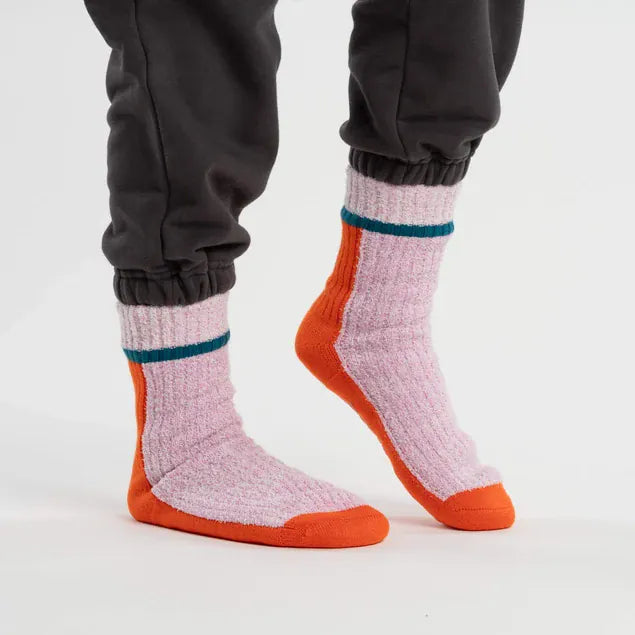Color Ragg House Socks - Poppy Lilac