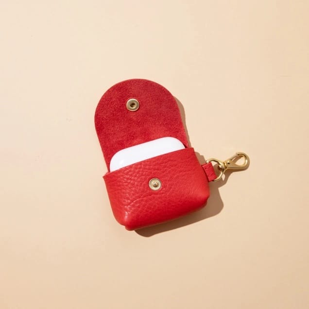 Airpod Case - Tomato Leather