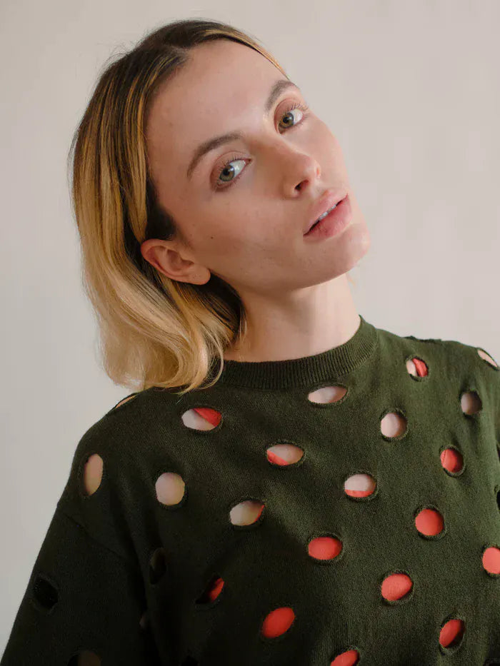 Cotton Bind Off Tee - Hemlock