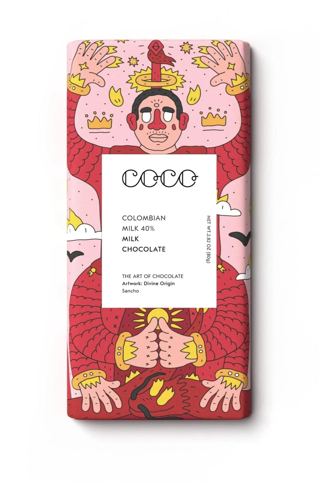Colombian Milk 40% Chocolate Bar (80g)