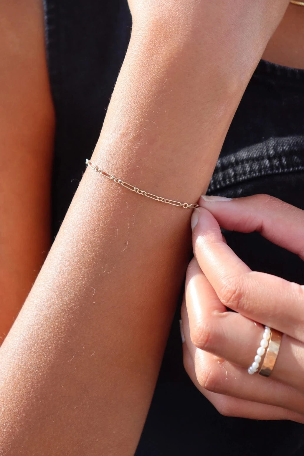 Callie Chain Bracelet - Sterling Silver