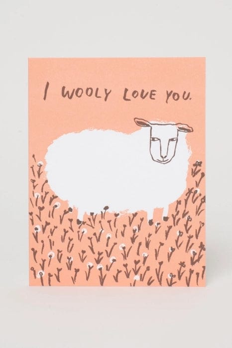 Wooly Love You Sheep Card