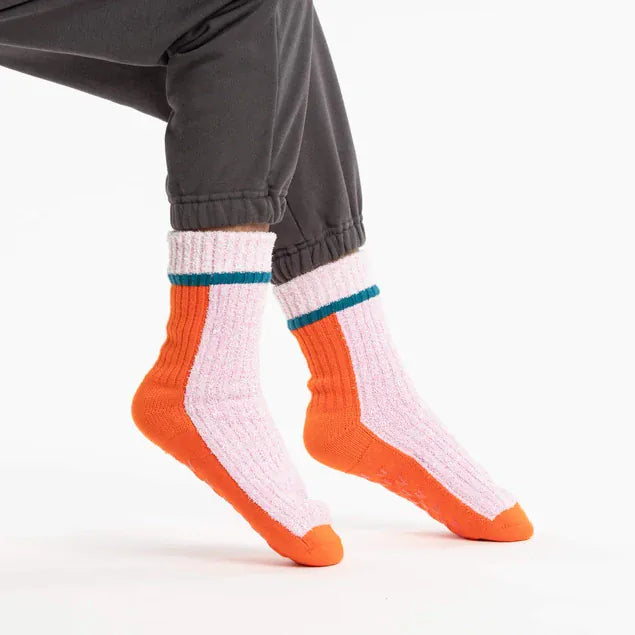 Color Ragg House Socks - Poppy Lilac