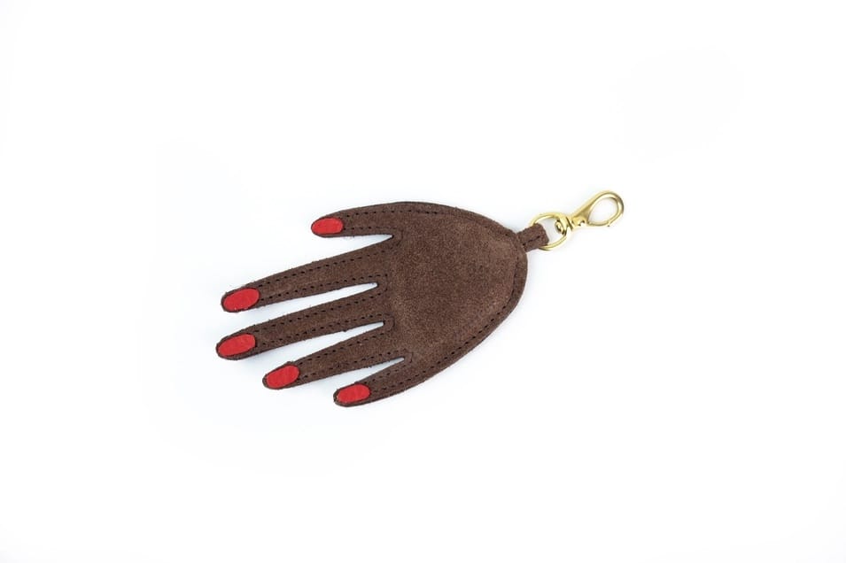 Keychain - Chocolate Hand