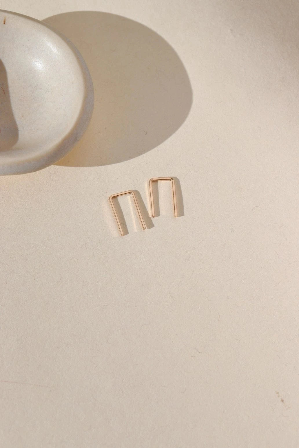 Mini Staples - 14k Gold Fiill