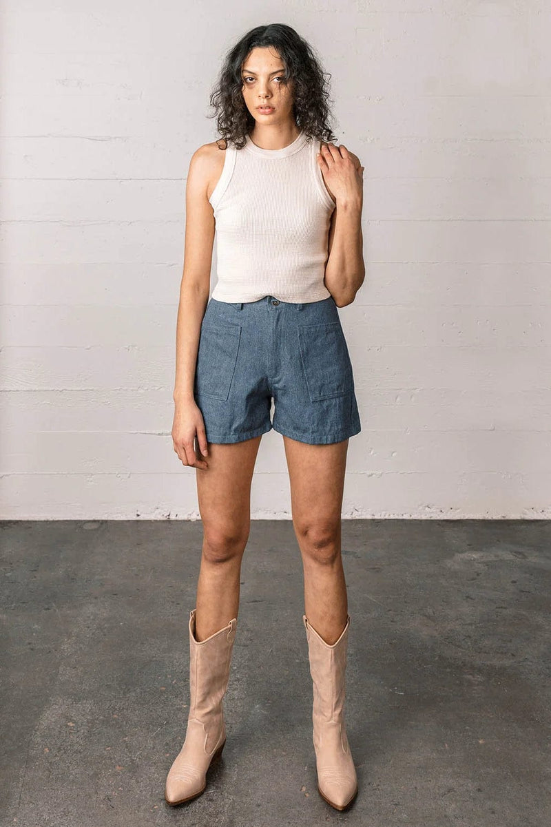 Chore Shorts - Denim