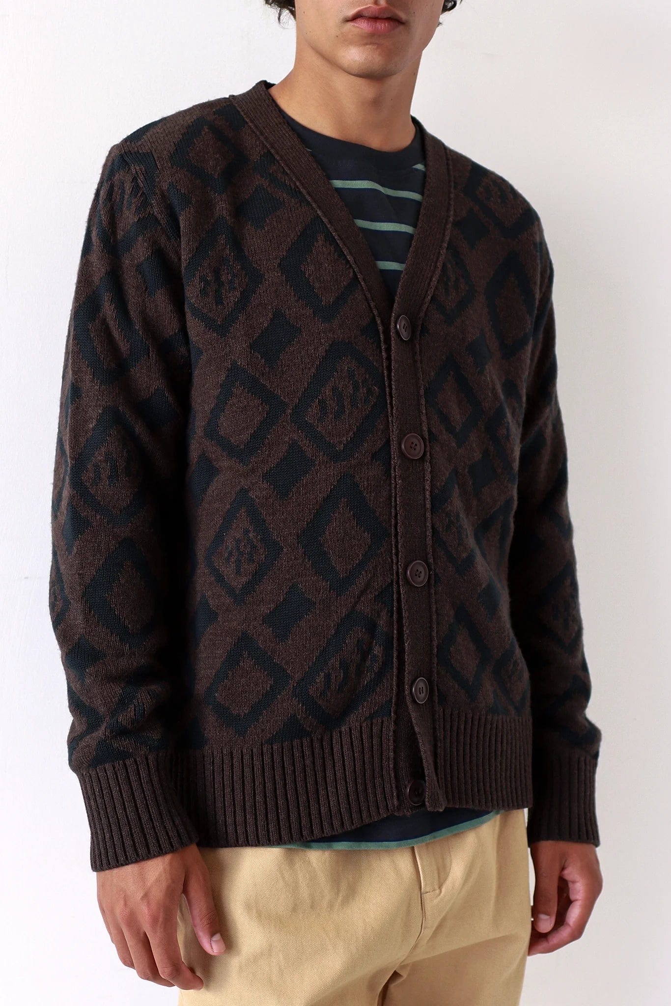 Buckley Cardigan - Geo Pattern