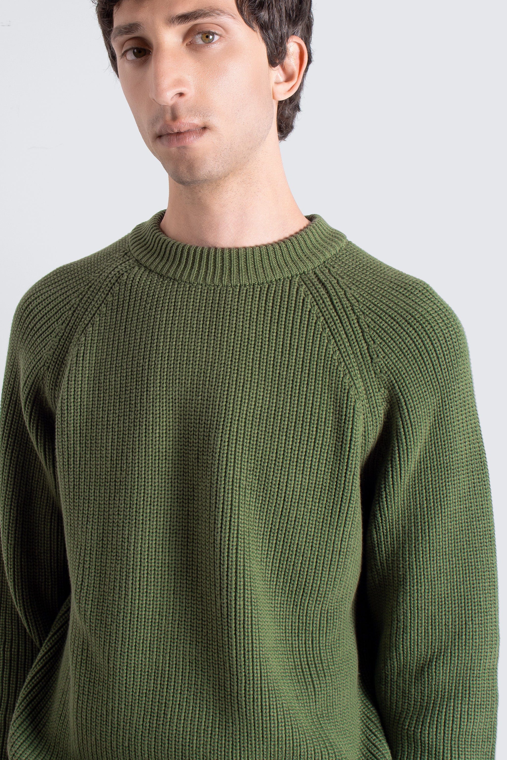 Herbert Raglan Sweater - Green